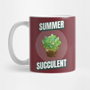 Summer Succulent Mug